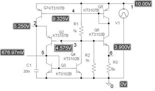 Контрольная работа: Моделювання станів транзистора 2Т909Б