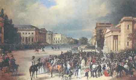 Реферат: Берлин, даты с 1815 по 1849 года