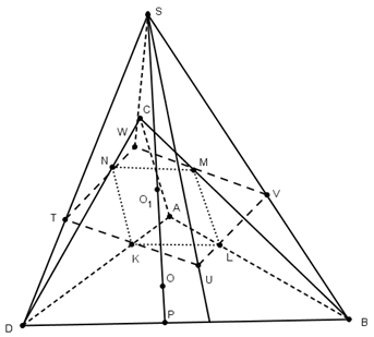 Дипломная работа: Избранные теоремы геометрии тетраэдра